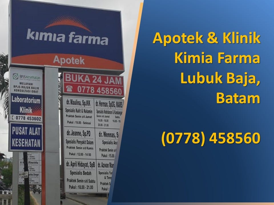 Dokter Kulit Batam 0778 458560 Apotek Kima Farma Lubuk Baja Batam By Kimia Farma Lubuk Baja Medium Dokter Kulit Batam 0778 458560 Apotek Kima Farma Lubuk Baja Batam By Kimia Farma Lubuk Baja Medium