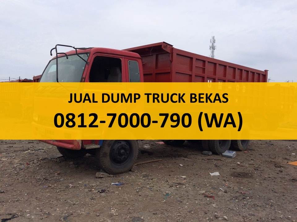 Jual Dump Truck Bekas  Di Pekanbaru  0812 7000 790 WA 