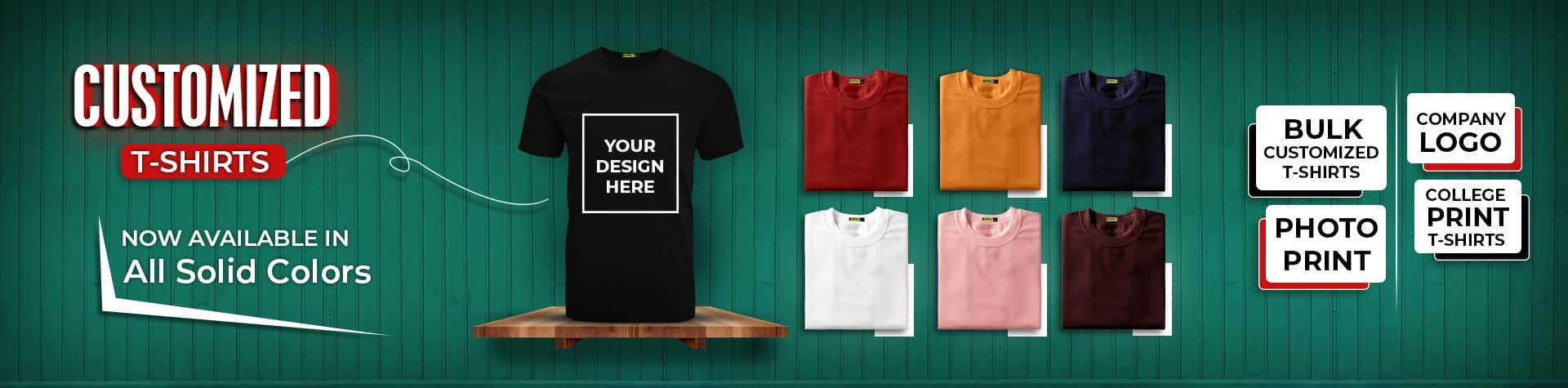 bulk order custom t shirts