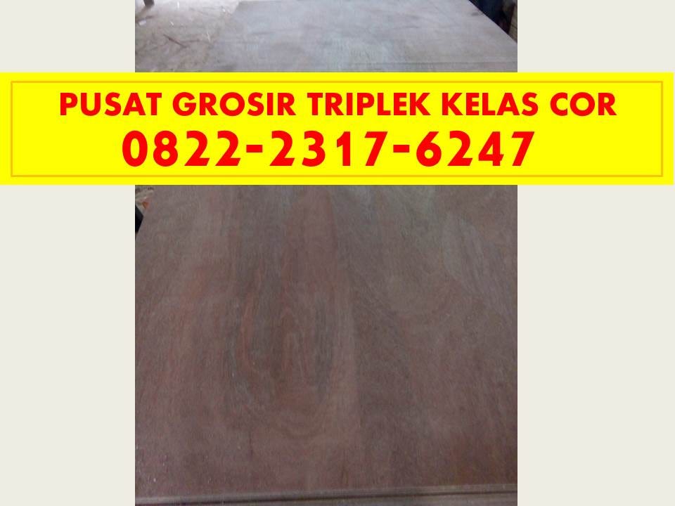 Ukuran Triplek Buat Cor - Soalan br