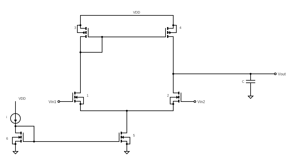Designing of a CMOS Differential Amplifier by Vishnu Anugrahith Medium
