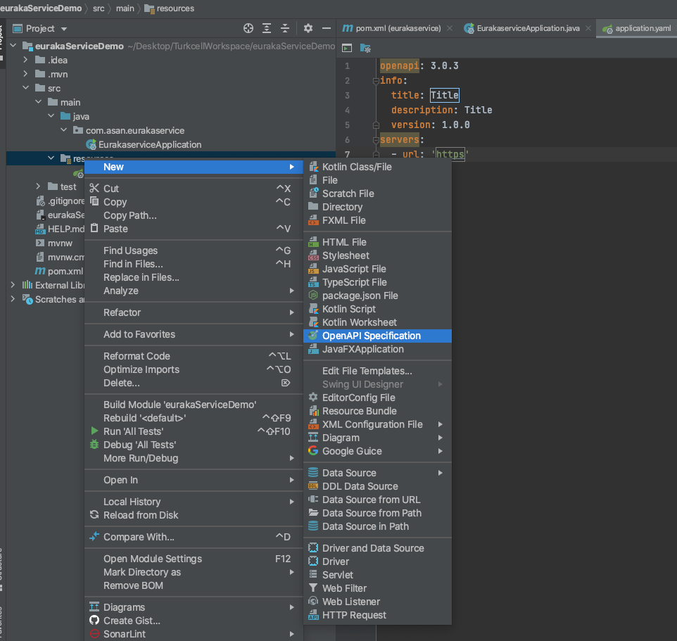 Bir Spring Boot Projesine .yaml Uzantılı Dosya Nasıl Eklenir