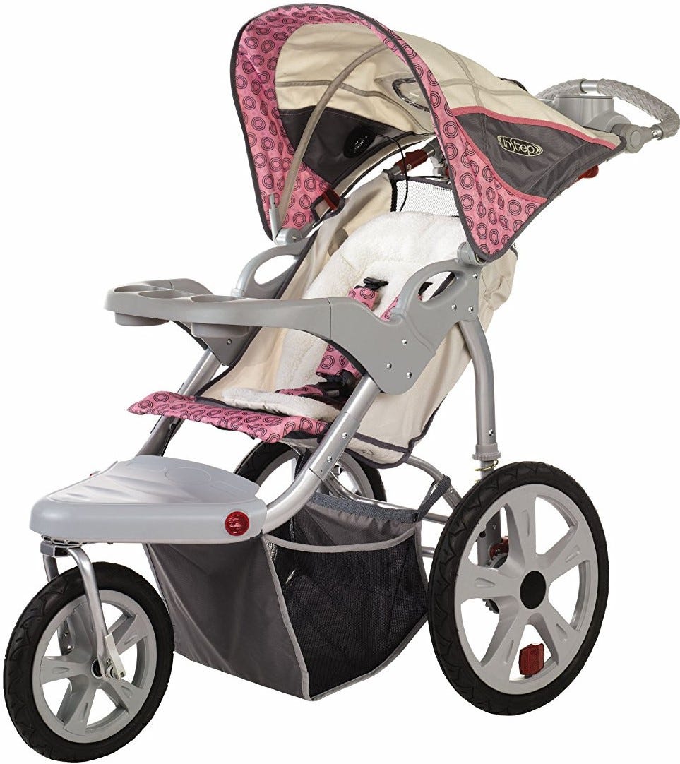 instep 3 wheel stroller