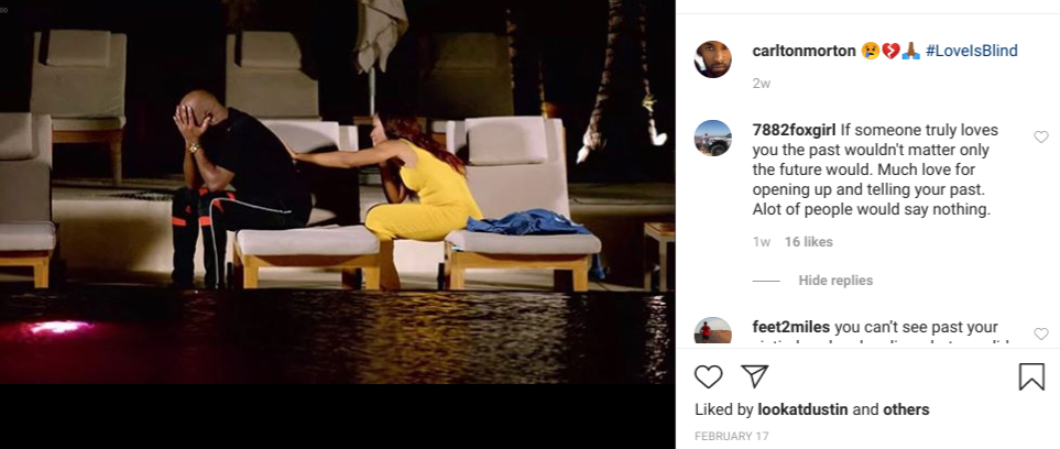 Can We Talk About Diamond S Reaction To Carlton S Sexuality On Love Is Blind By Rose Burke Medium
