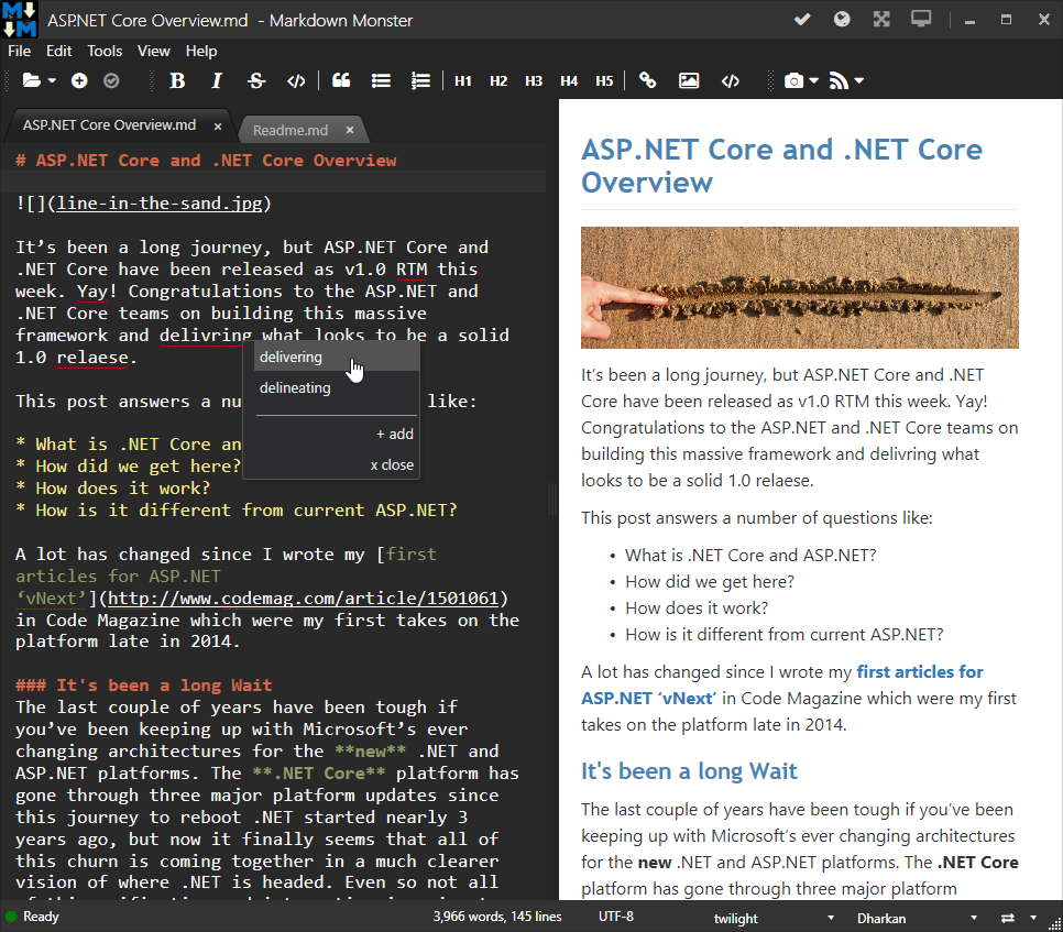 Monster Markdown