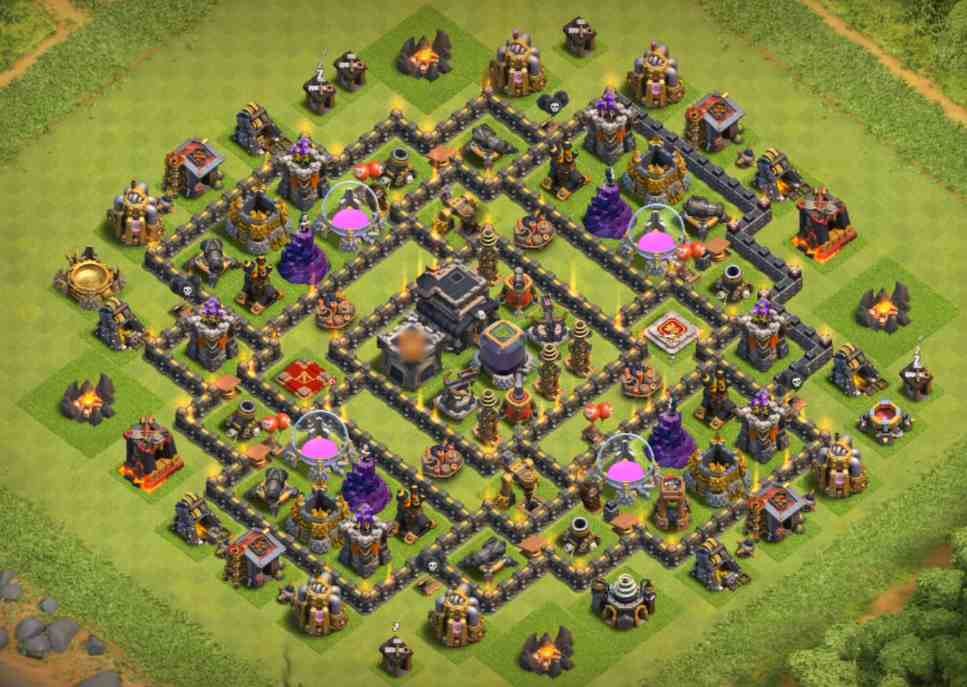 Best Town Hall 9 Farming Base Designs Tumbler One Medium.