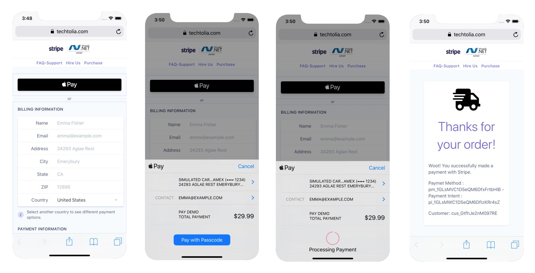 Stripe — Apple Pay