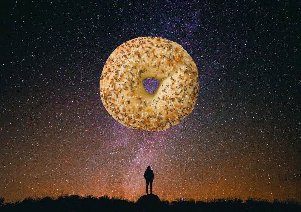 Stephen Hawking Explains the Theory of the Everything Bagel