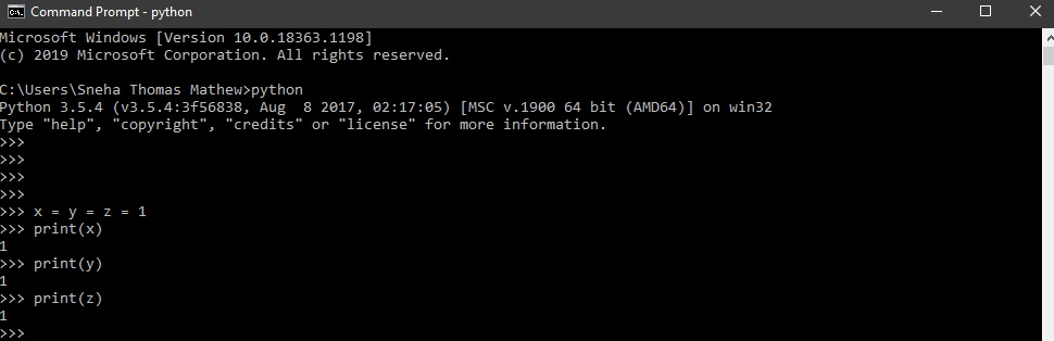 Python Fundamentals for Everybody — Variables | by Sneha Thomas Mathew ...