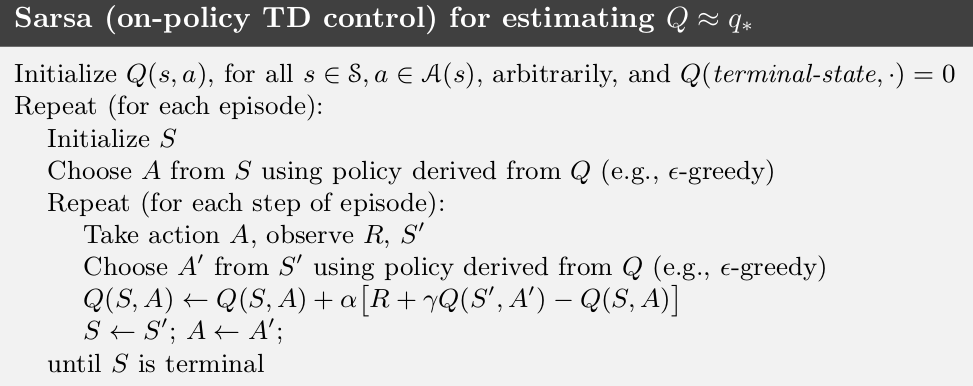 Reinforcement learning: Temporal-Difference, SARSA, Q ...