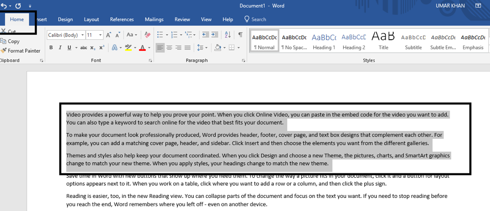 where is the dialog box launcher in word 2013