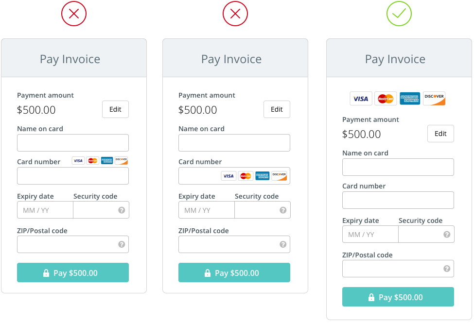 The Anatomy Of A Credit Card Form Wave Medium