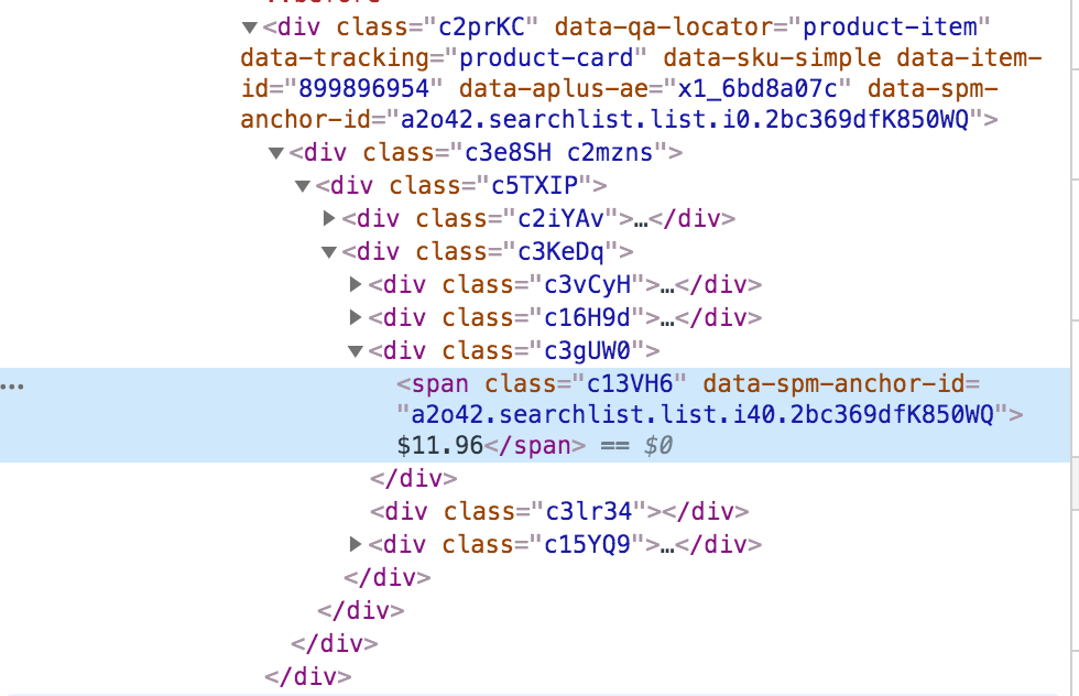 Bs4 Web Scraping