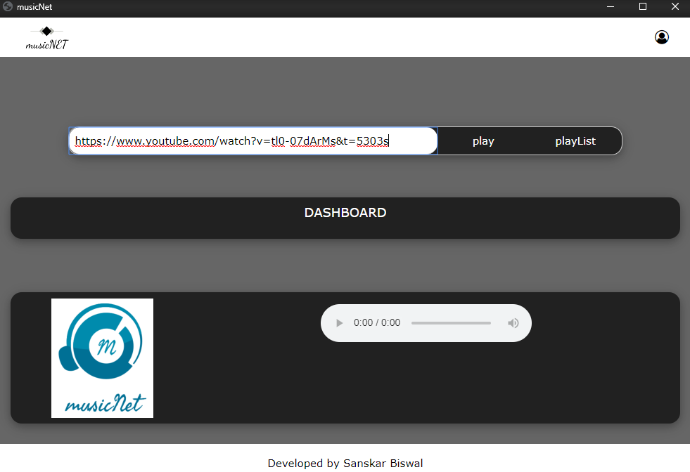 Musicnet A Windows App Using Python And Eel By Sanskar Biswal Theteammavericks Medium