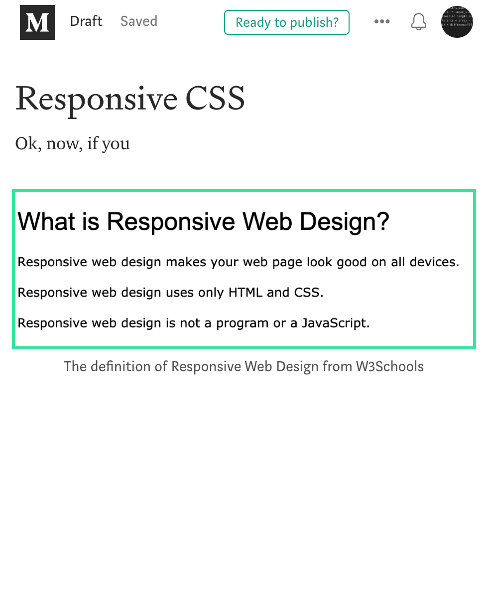 Responsive CSS. Maybe you have discovered that some… | by Claire Wang ...