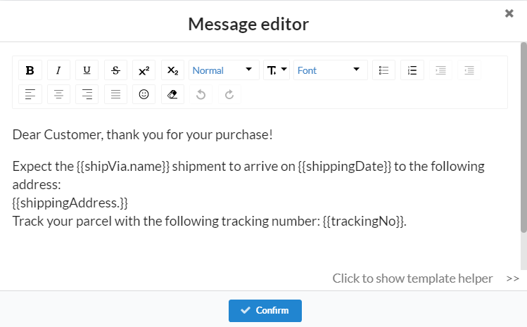 Flowless Send Tracking Number Delivery Updates Automatically