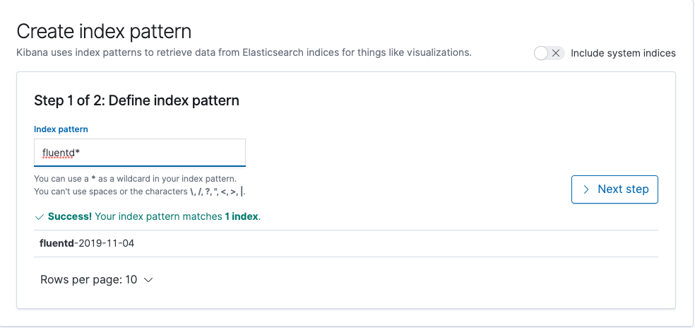 setting up index for use in kibana setting up index for use in kibana