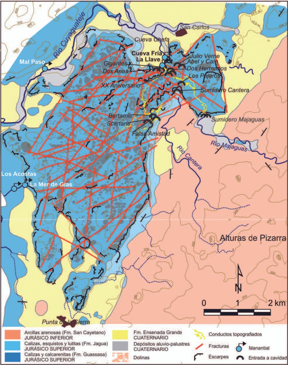 Topografía en cuevas: un método viejo y otro nuevo