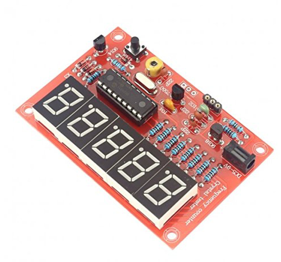 Crystal oscillator tester frequency counter kit review by R. X. Seger