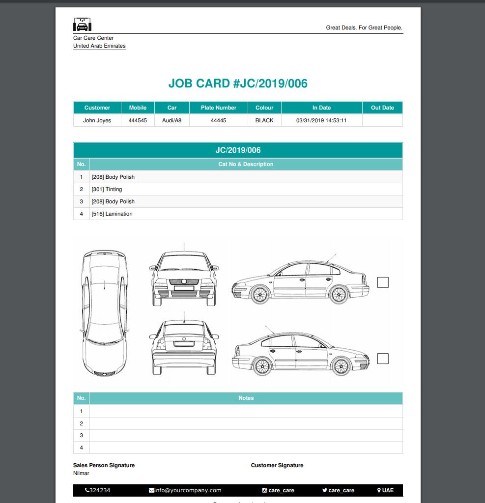 Automobile Service Software - Colaboratory