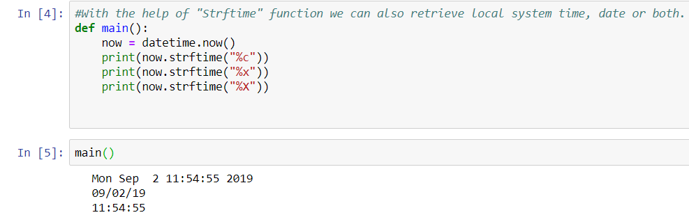 Python Datetime Timedelta Strftimeformat With Examples