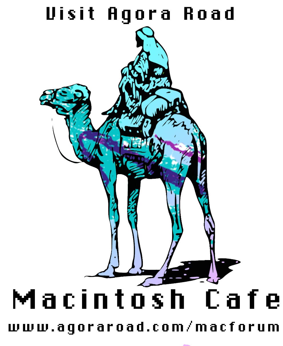 Agora Road's Macintosh Vaporwave Cafe An 80's Vaporwave