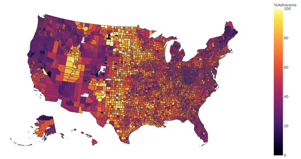 Choropleth Maps Using Plotly | Towards Data Science