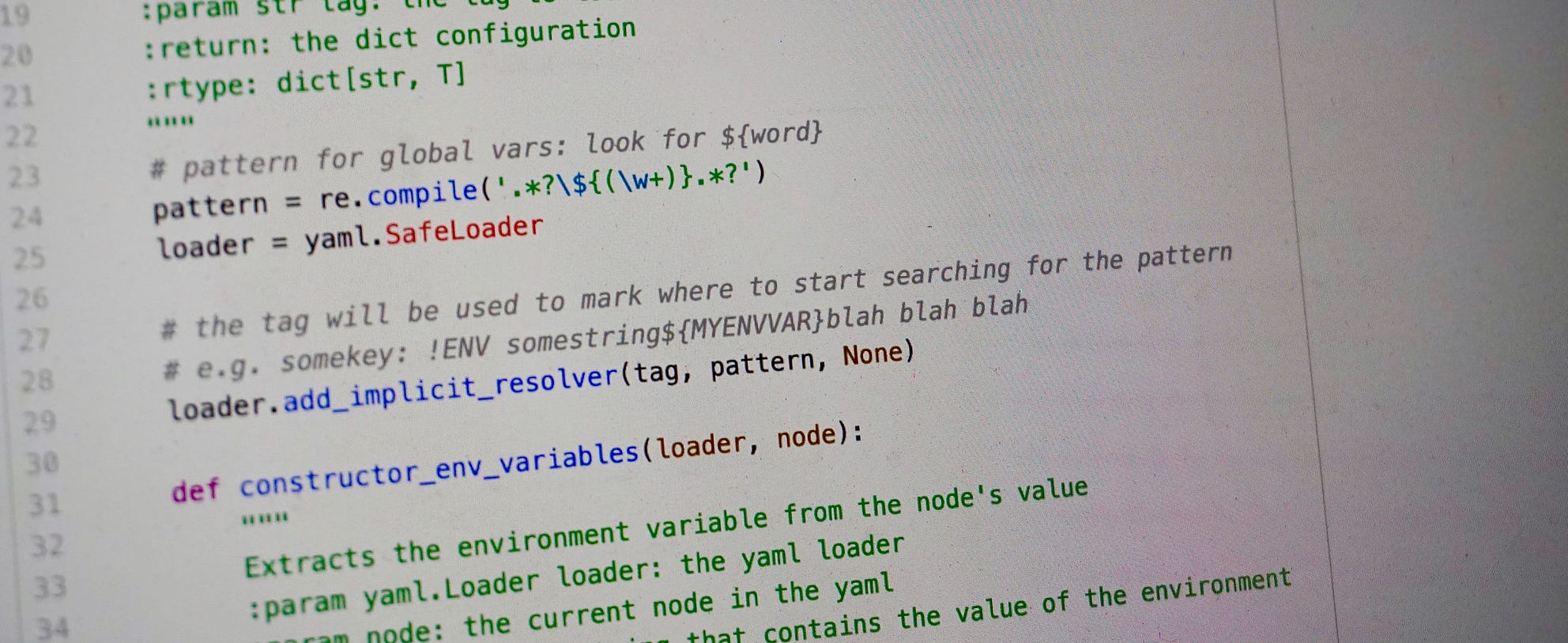 Python YAML configuration with environment variables parsing by Maria