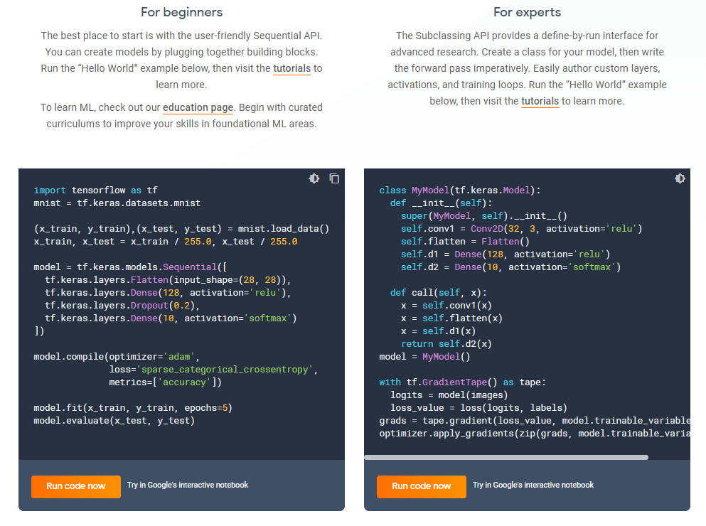 advanced tensorflow tutorial
