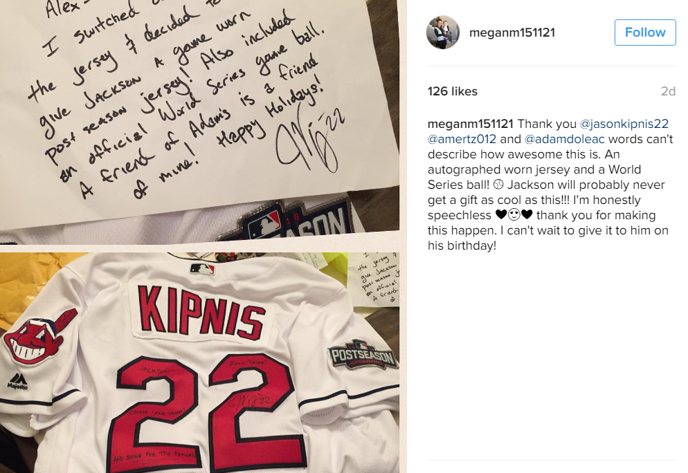 jason kipnis jersey