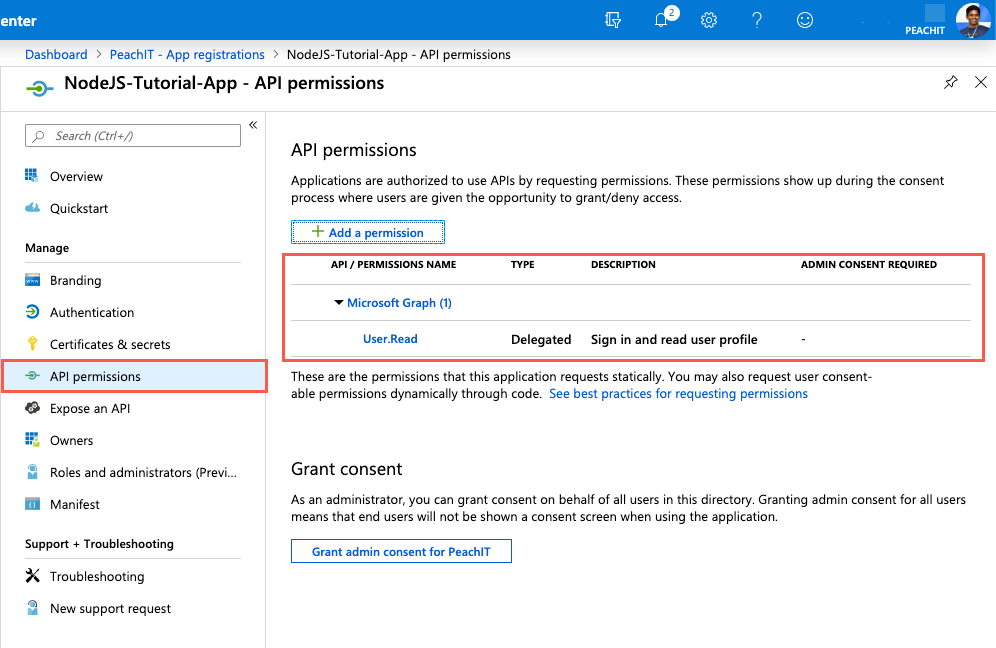 HOW TO Get An Access Token For Microsoft Graph API Using Node JS By