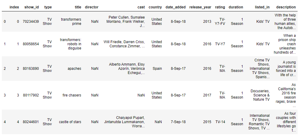 Netflix Movie system using NLP by Ritika