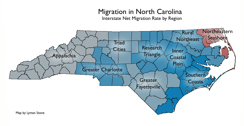 How the Research Triangle Impacts North Carolina’s Migration