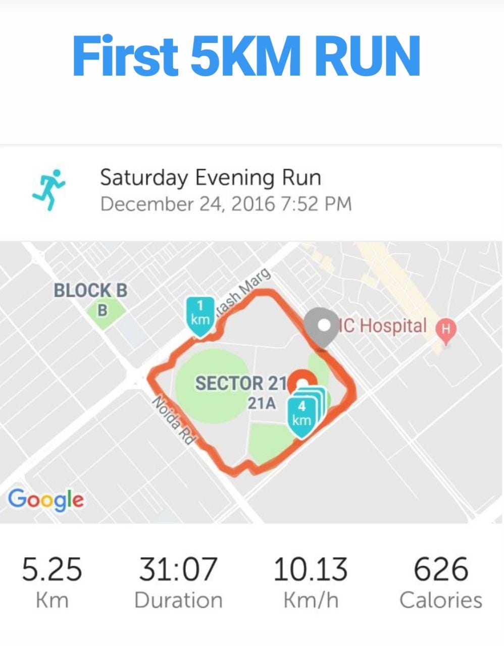 What I learned after tracking 1000 KM on Runkeeper by Shubhendra