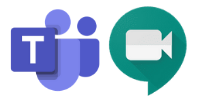 Microsoft Teams and Google Meet