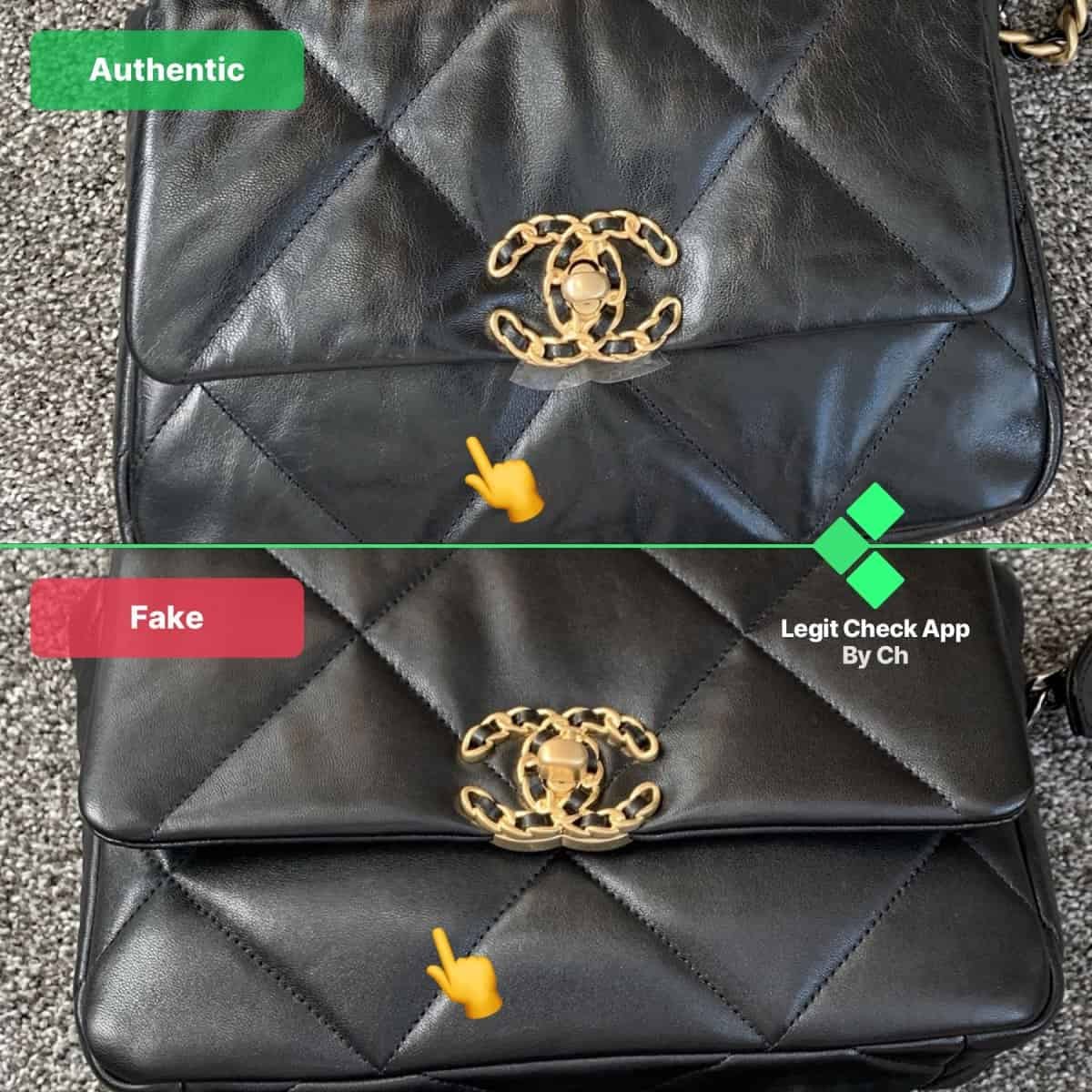 chanel wallet fake vs real