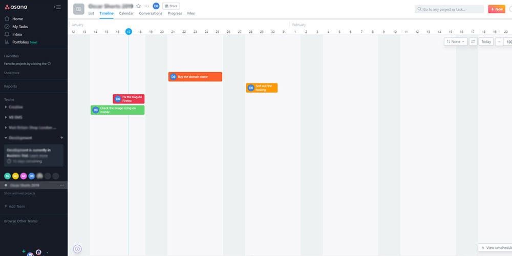 Does Asana Have A Gantt Chart