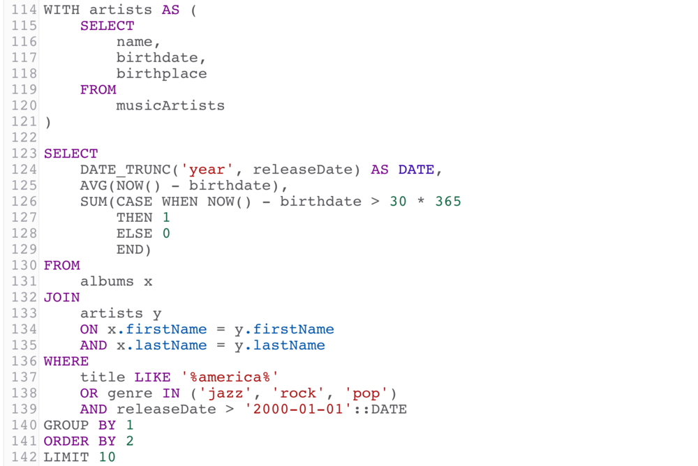 SQL Style Guide - Stratus Data Blog - Medium
