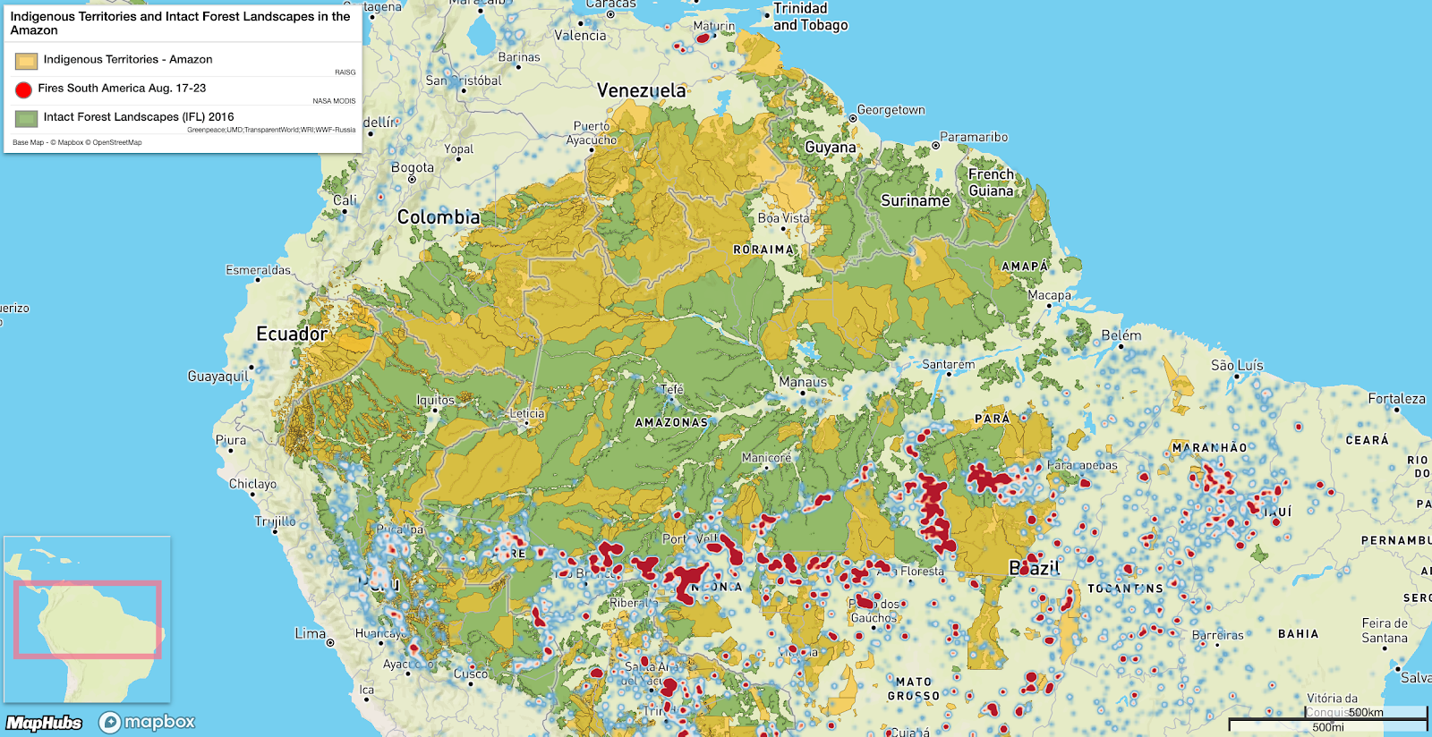 Accessible Deforestation Intelligence With Maphub S Forest Report By Mapbox Maps For Developers