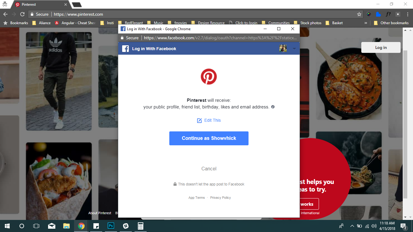 How Facebook Should Redesign Its Third Party Login Design By Showvhick Nath Ux Collective How Facebook Should Redesign Its Third Party Login Design By Showvhick Nath Ux Collective