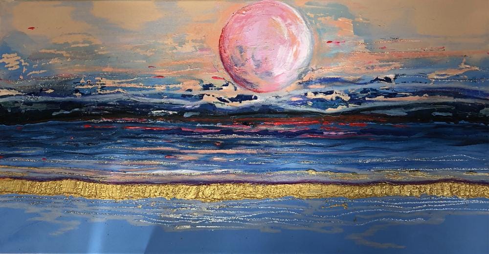 Art therapy, when paintings evoke emotions by Agathe Guibé Artupia