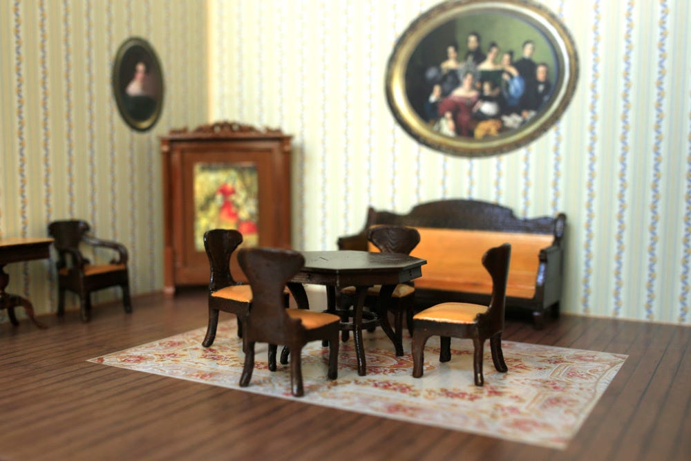 3d printed miniature furniture