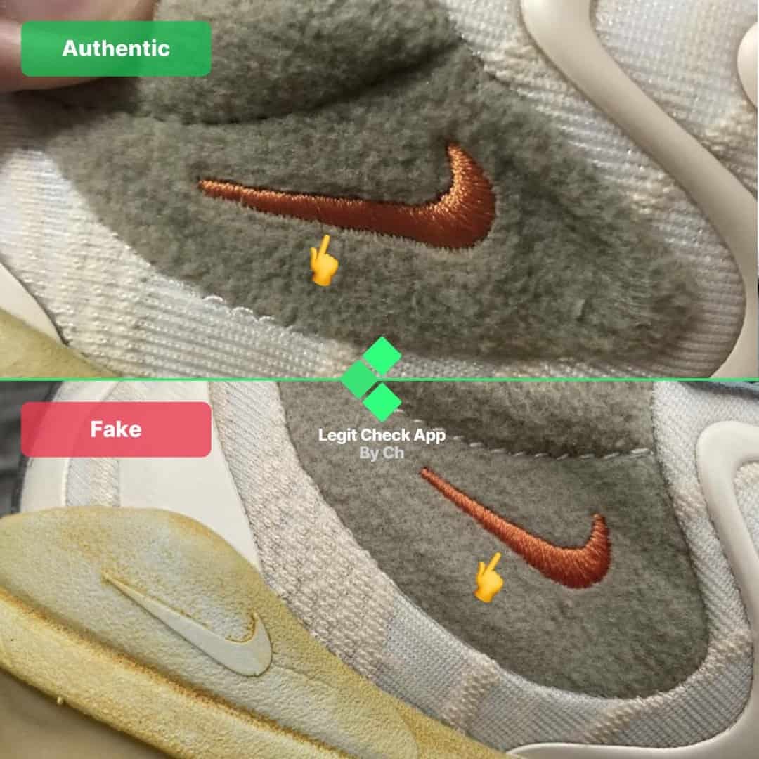 fake vs real travis scott af1