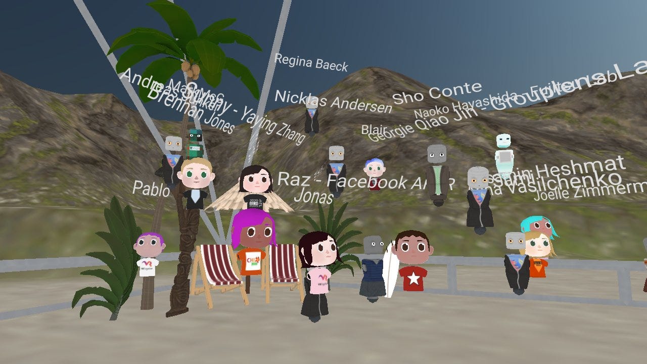 Vr Research Collection In Mozilla Hubs By David Ayman Shamma Medium