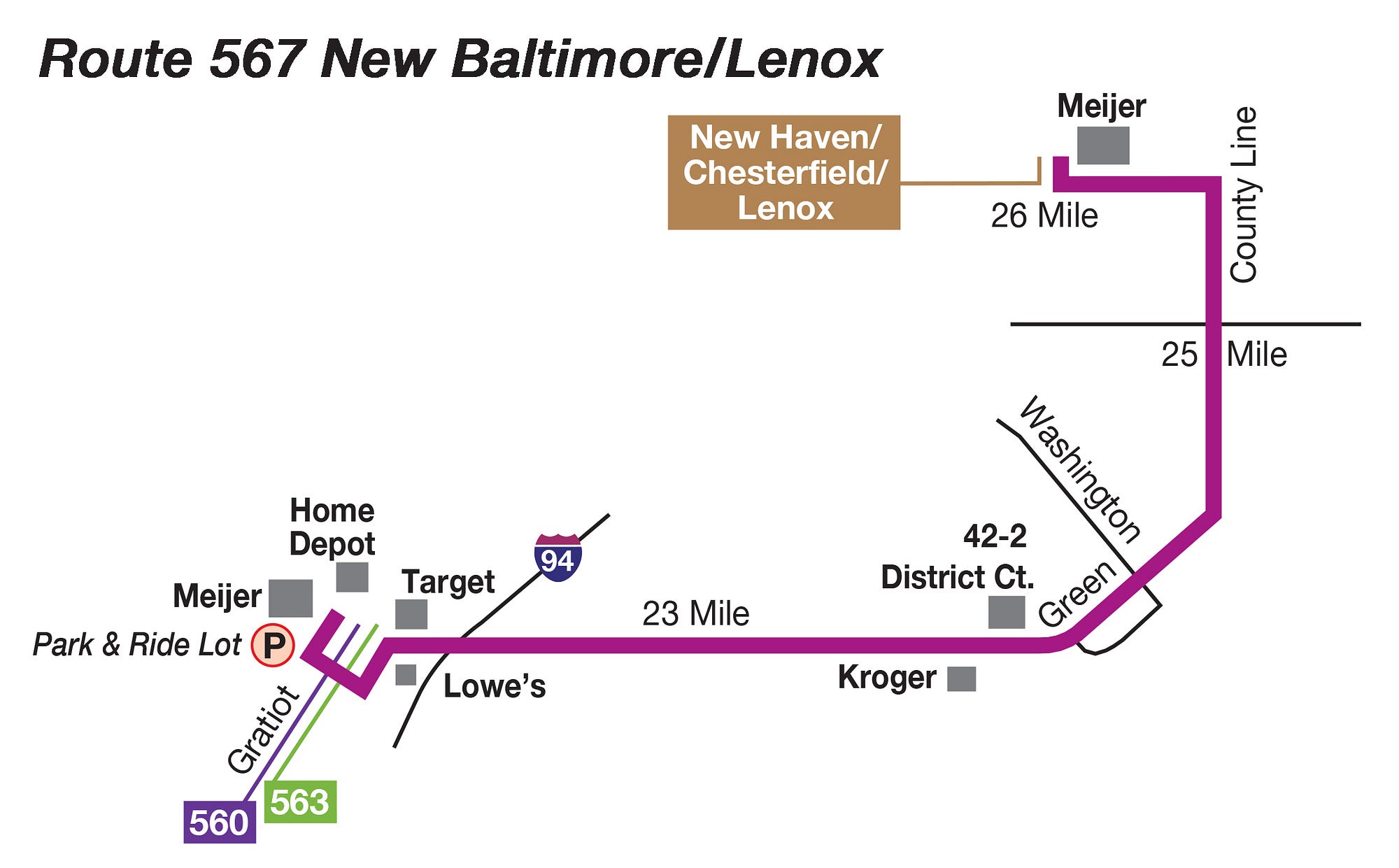 Smart Bus Route Map