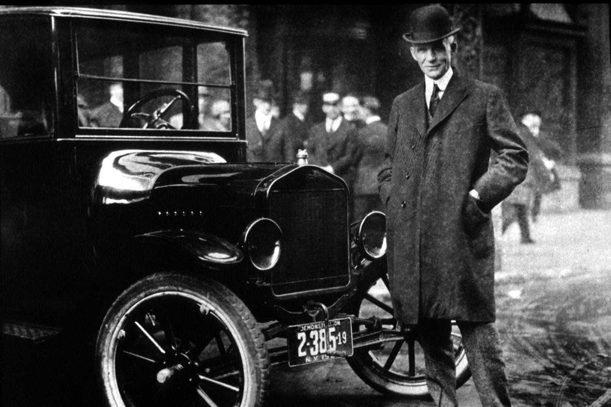 Henry Ford And The Industrial Revolution By Andrei Tapalaga History Of Yesterday