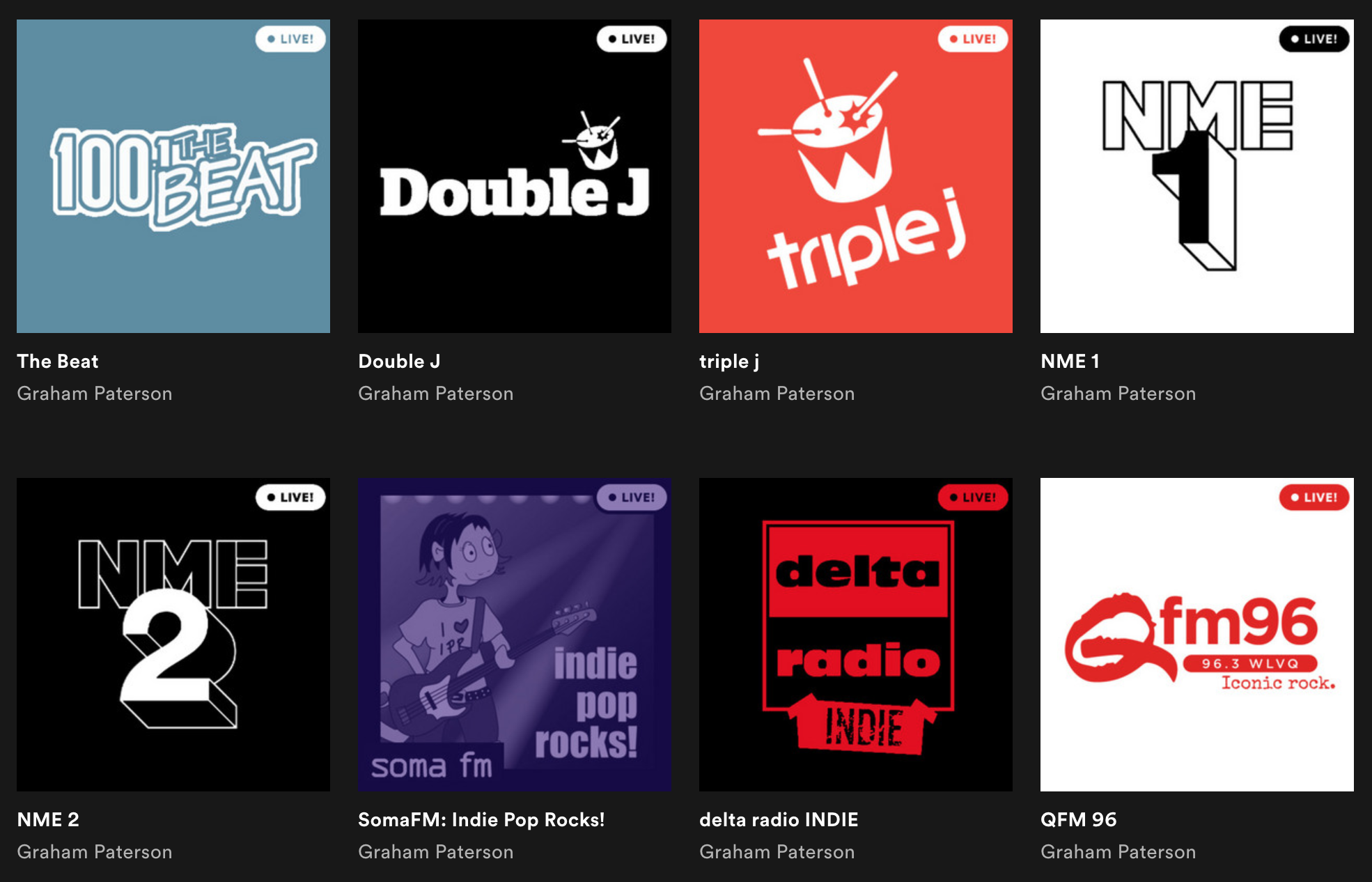 Spotify Live Radio Playlists A While Ago I Thought It Would Be A By Graham Paterson Medium