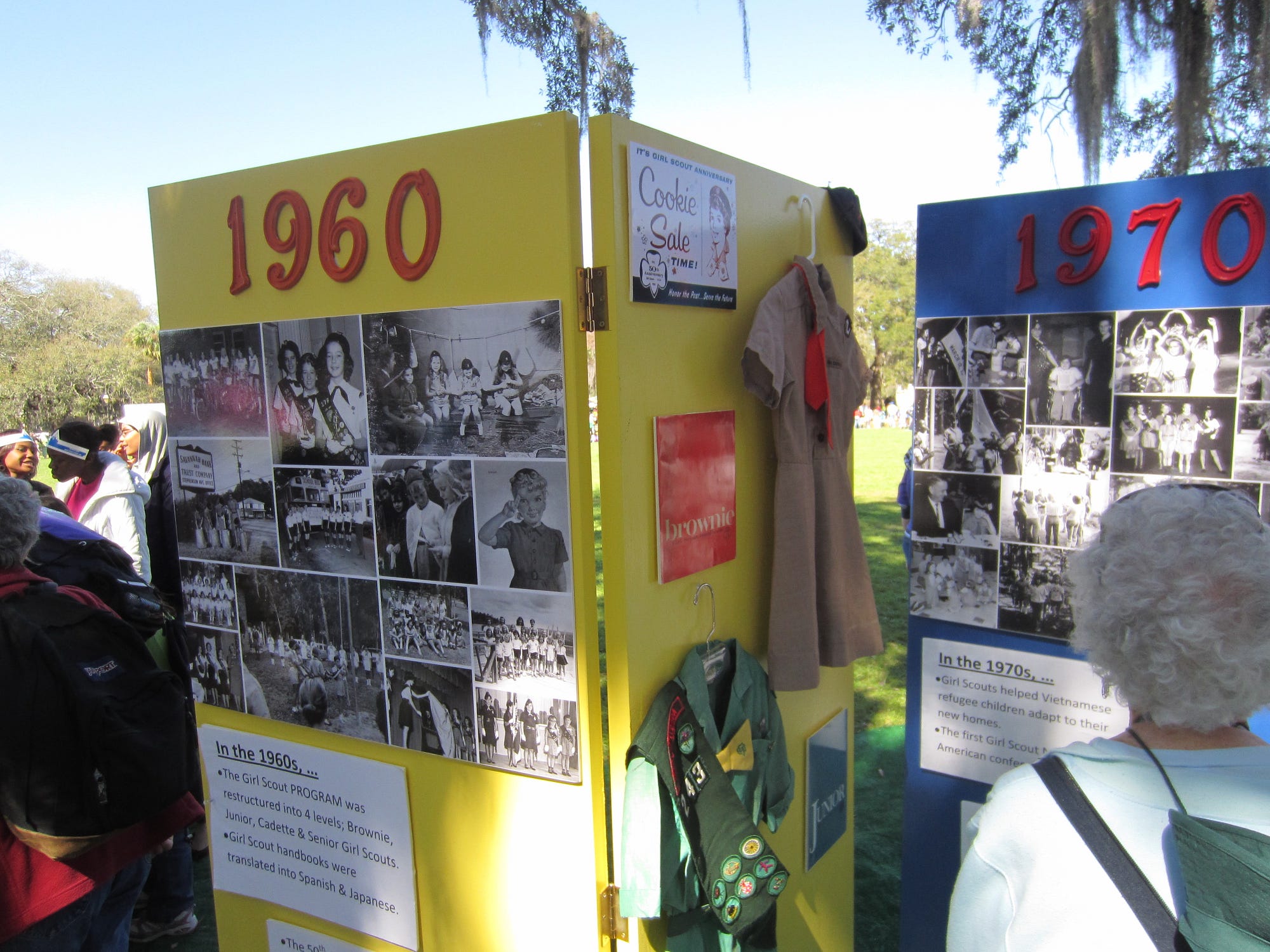 girl scout display