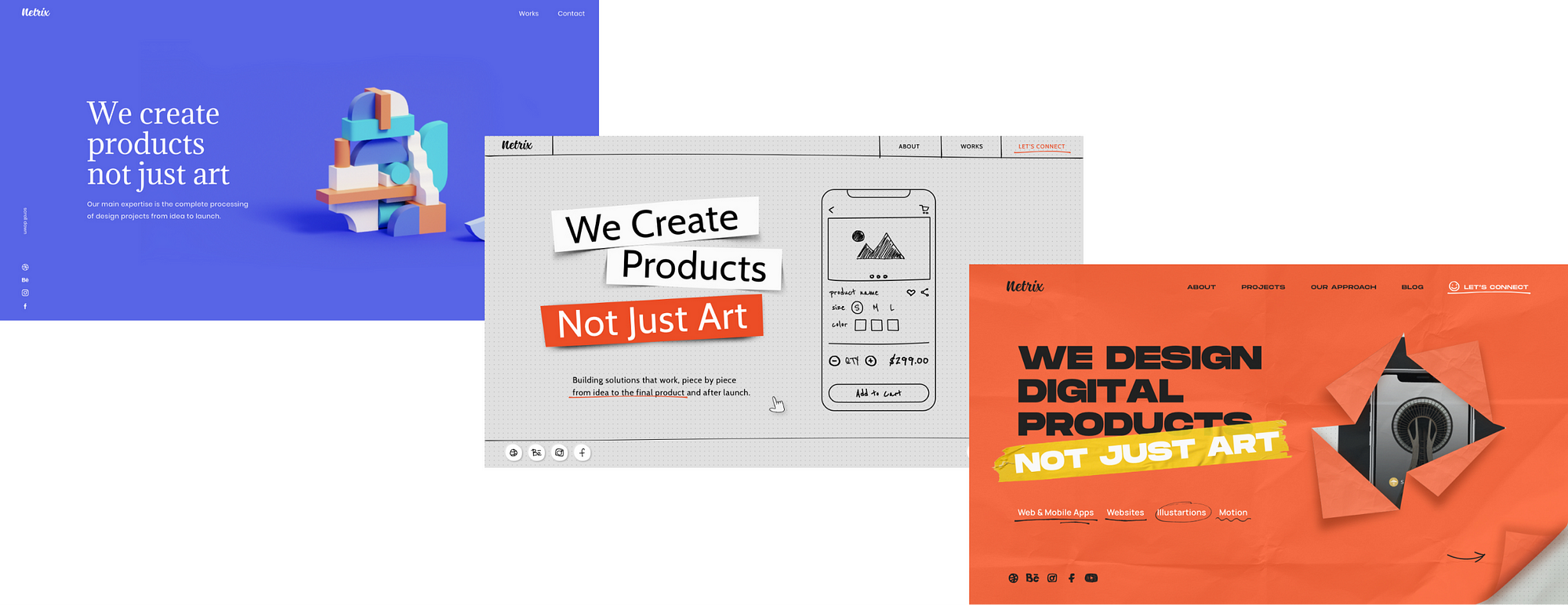 How to make the most of your corporate website? Creative Ideas in Details. | by Netrix | Oct, 2021 | Muzli - Design Inspiration - 图10
