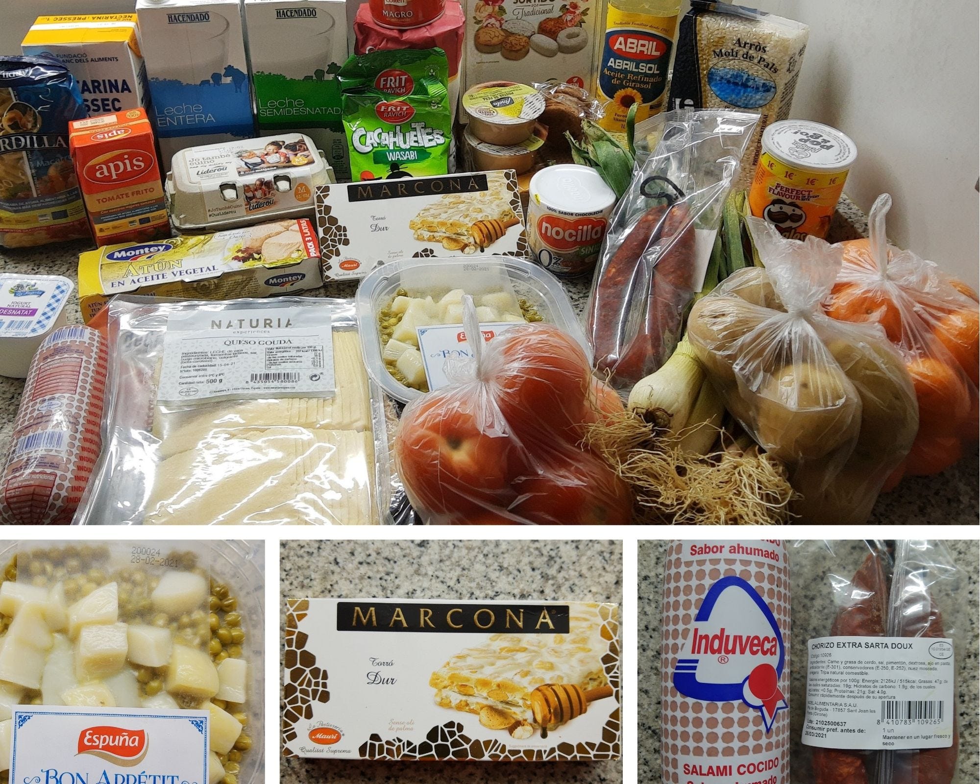 бесплатная еда в испании